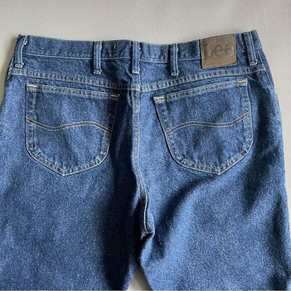 Lee Regular Fit Old School Vintage Denim Jeans Men’s Size 40x29 - Picture 3 of 10
